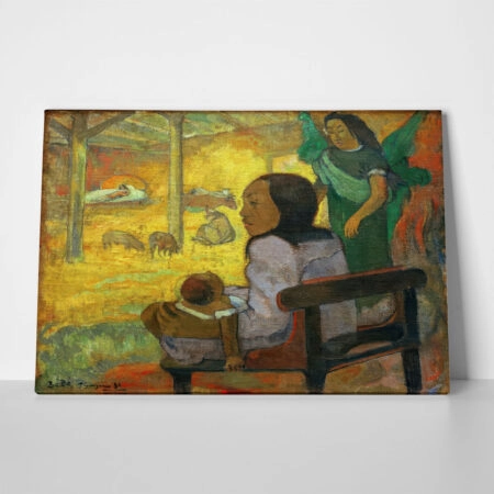 Πινακας σε καμβά PAUL GAUGUIN - THE NATIVITY - Paul Gauguin