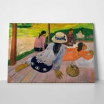 Πινακας σε καμβά PAUL GAUGUIN - THE SIESTA