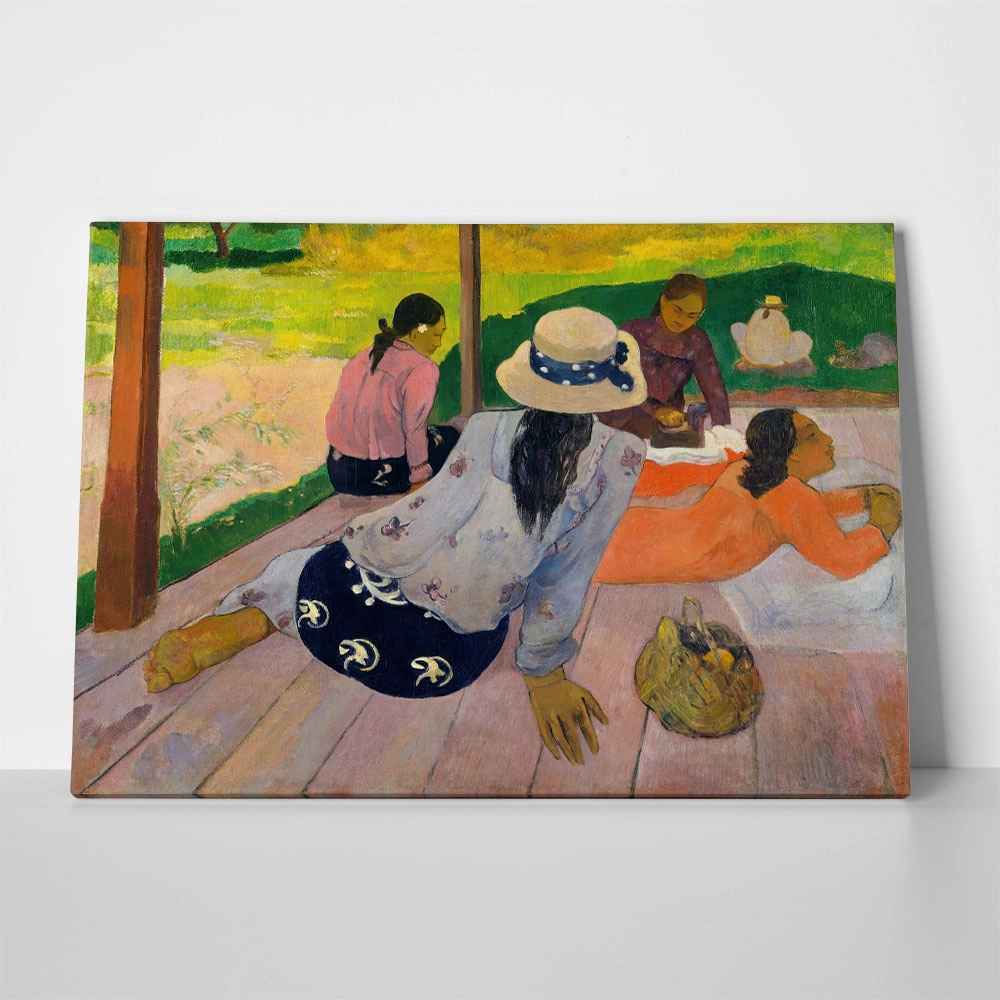 Πινακας σε καμβά PAUL GAUGUIN - THE SIESTA