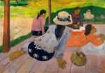 Πινακας σε καμβά PAUL GAUGUIN - THE SIESTA