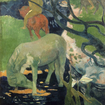 Πινακας σε καμβά PAUL GAUGUIN - THE WHITE HORSE - Paul Gauguin Sticky 5