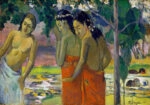 Πινακας σε καμβά PAUL GAUGUIN - THREE TAHITIAN WOMEN