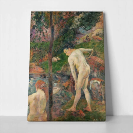 Πινακας σε καμβά PAUL GAUGUIN - TWO GIRLS BATHING - Paul Gauguin