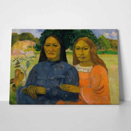 Πινακας σε καμβά PAUL GAUGUIN - TWO WOMEN - Paul Gauguin