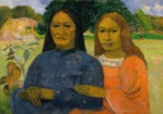 Πινακας σε καμβά PAUL GAUGUIN - TWO WOMEN