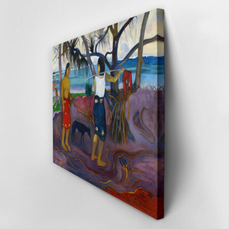 Πινακας σε καμβά PAUL GAUGUIN - UNDER THE PANDANUS - Paul Gauguin Sticky 2