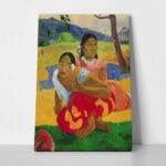 Πινακας σε καμβά PAUL GAUGUIN - WHEN WILL YOU MARRY