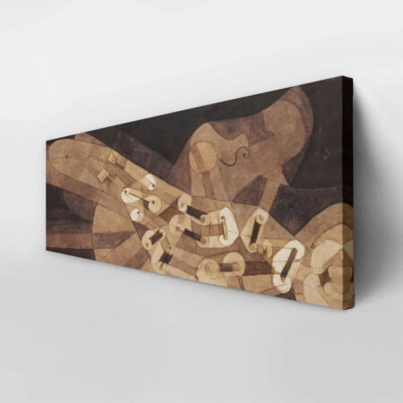 Πίνακας Πανοραμικός σε καμβά PAUL KLEE - AEOLIAN HARP - Paul Klee Sticky 2