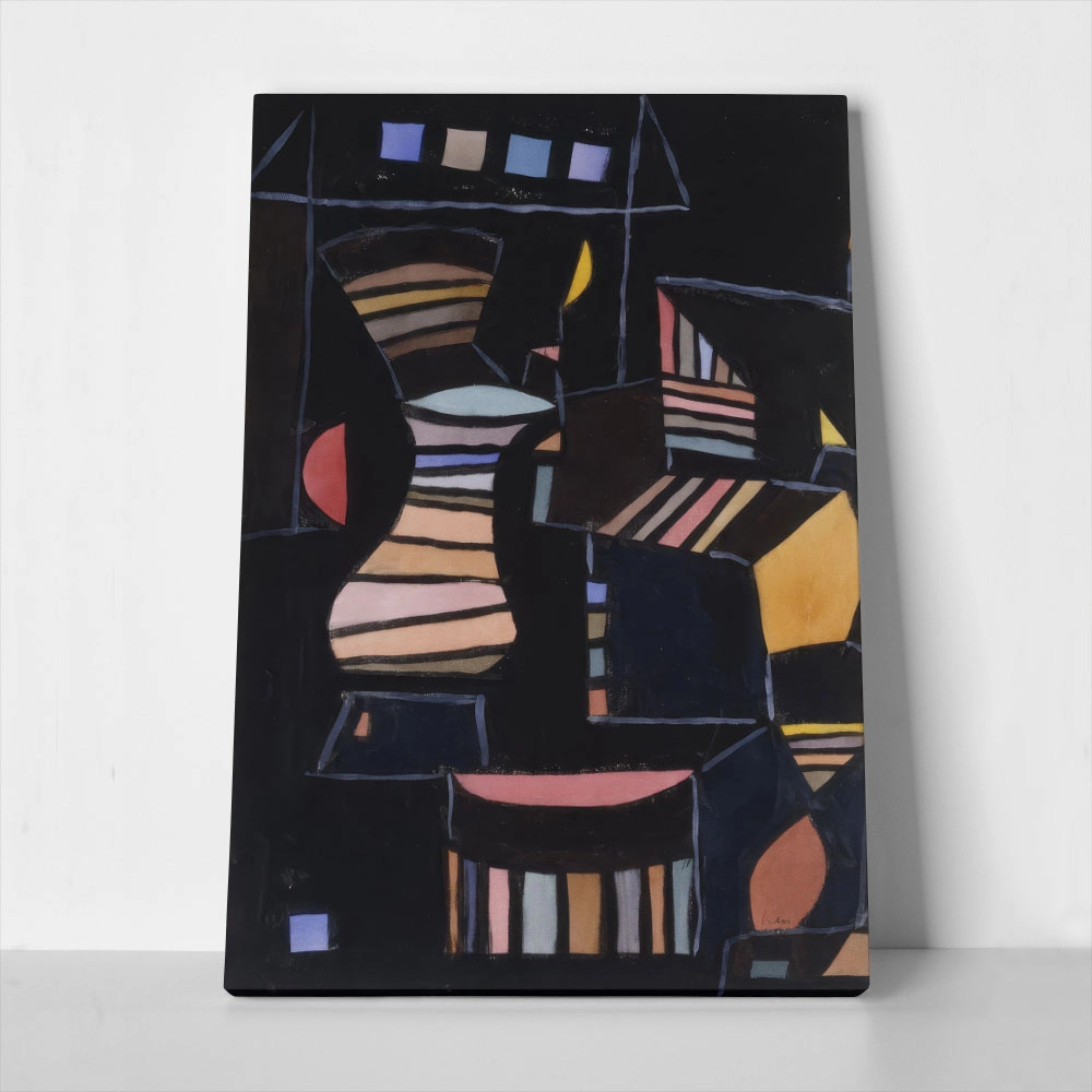 Πινακας σε καμβά PAUL KLEE - ARTIFICIAL COURTYARD