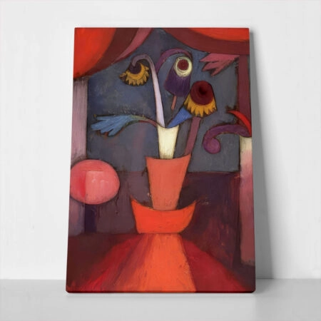 Πινακας σε καμβά PAUL KLEE - AUTUMN FLOWER - Paul Klee