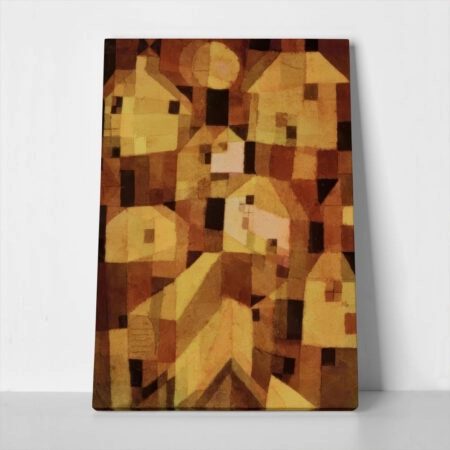 Πινακας σε καμβά PAUL KLEE - AUTUMNAL PLACE - Paul Klee