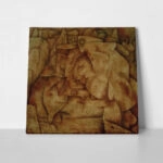 Πίνακας σε καμβά PAUL KLEE - BEWITCHED PETRIFIED