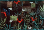 Πινακας σε καμβά PAUL KLEE - BIRD GARDEN