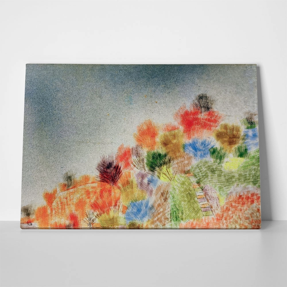 Πινακας σε καμβά PAUL KLEE - BUSHES IN SPRING