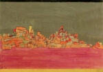 Πινακας σε καμβά PAUL KLEE - CITY ON TWO HILLS