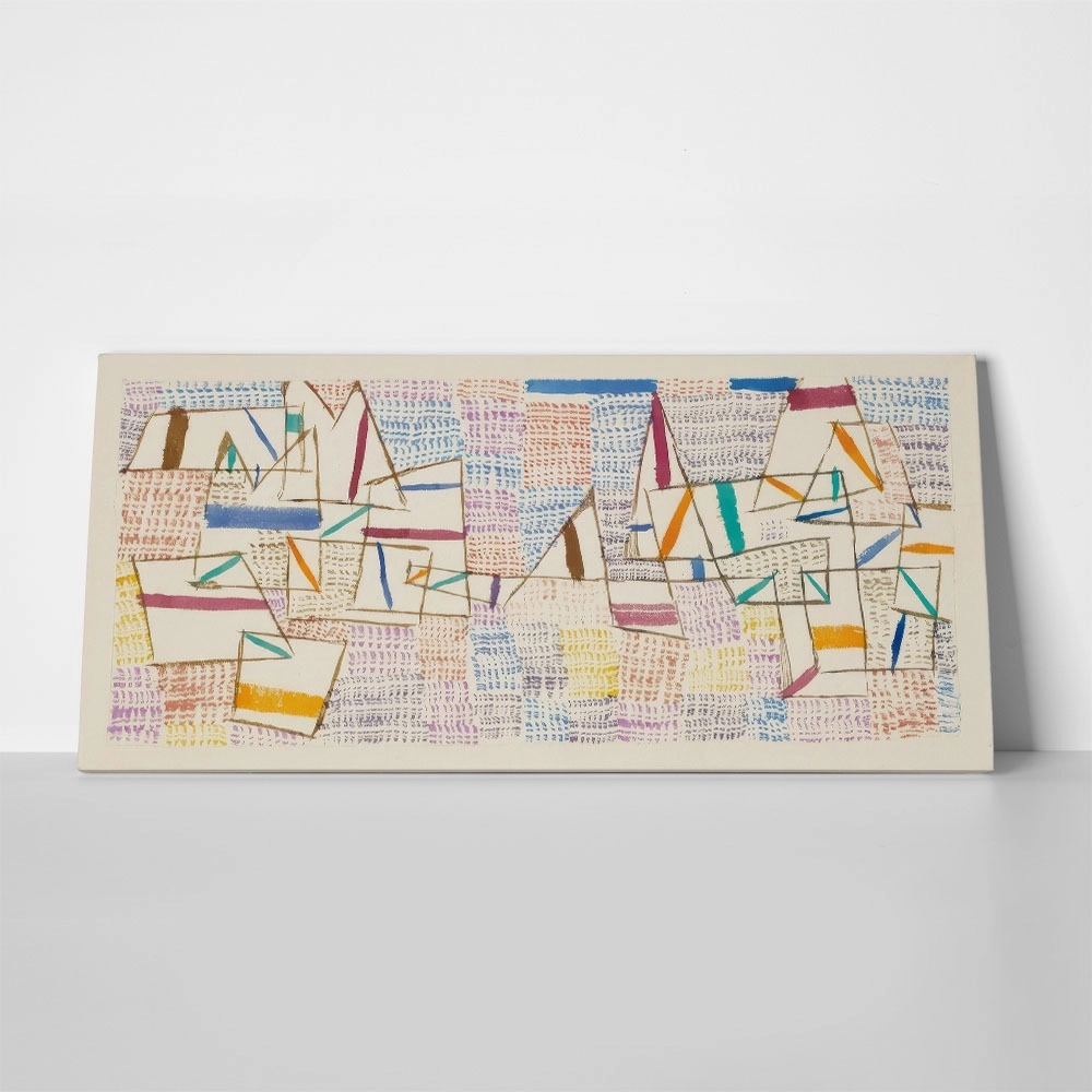 Πίνακας Πανοραμικός σε καμβά PAUL KLEE - CÔTE DE PROVENCE 7