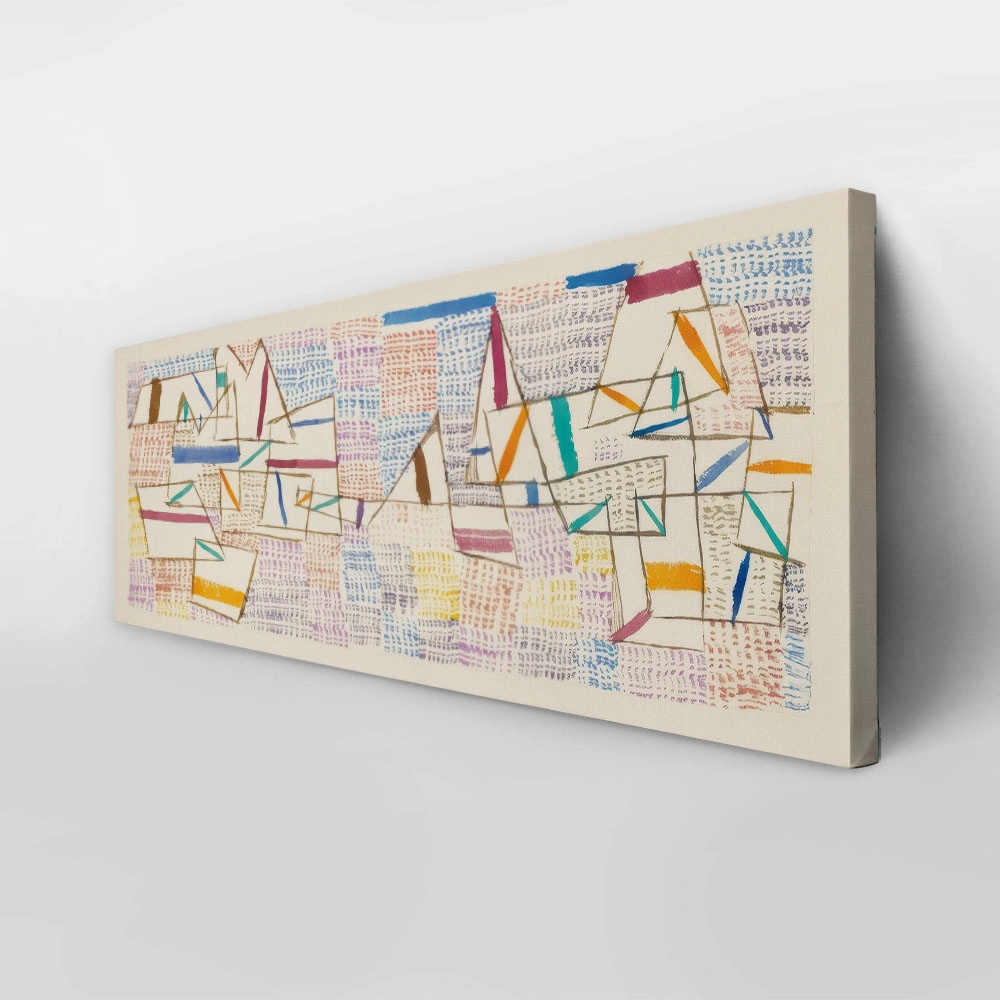 Πίνακας Πανοραμικός σε καμβά PAUL KLEE - CÔTE DE PROVENCE 7
