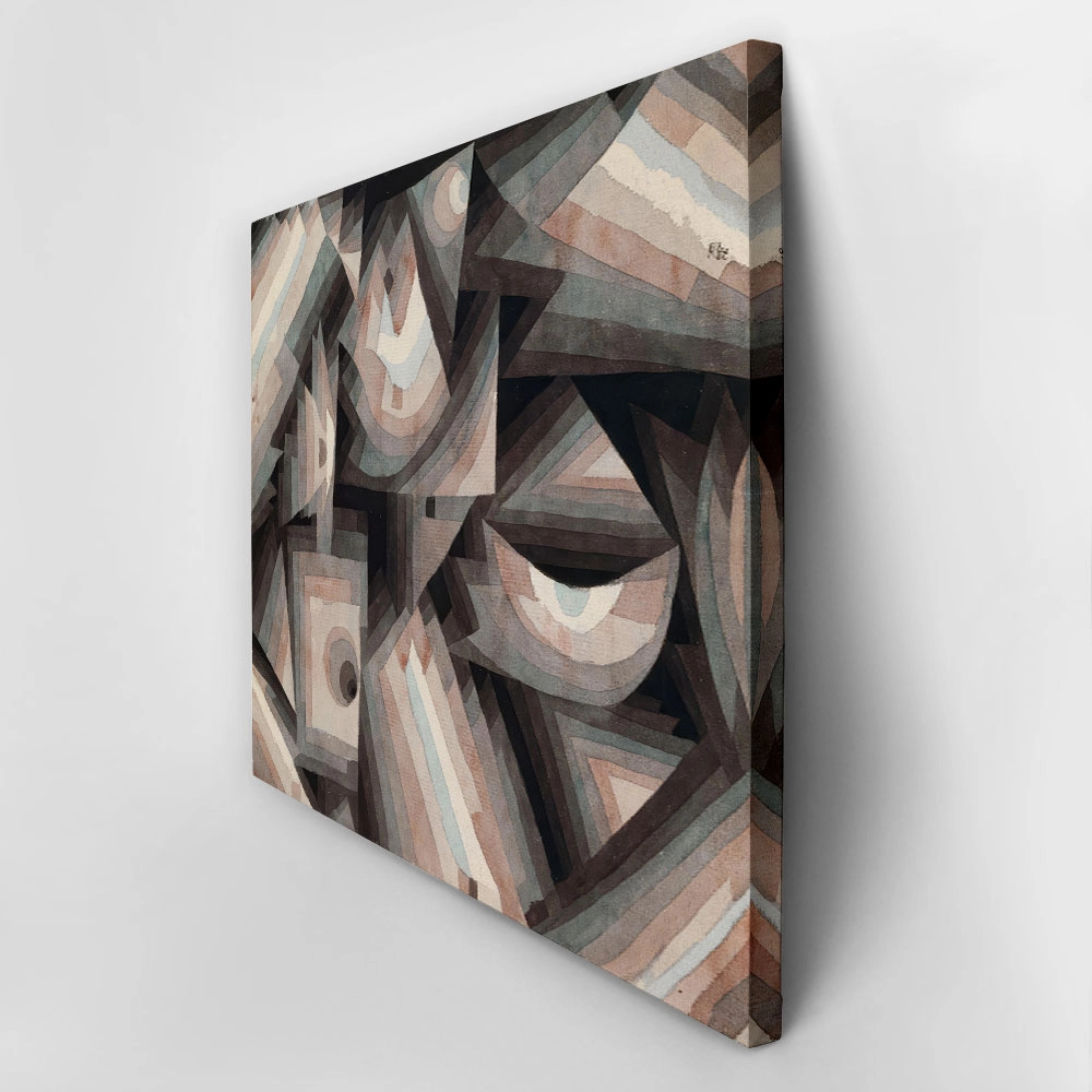 Πινακας σε καμβά PAUL KLEE - CRYSTAL GRADATION