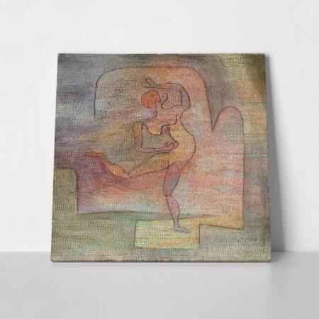 Πίνακας σε καμβά PAUL KLEE - DANCER - Paul Klee