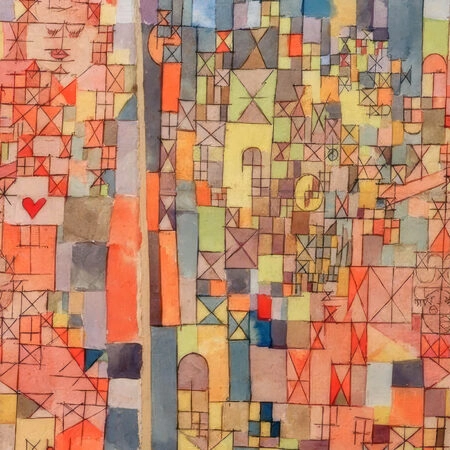 Πινακας σε καμβά PAUL KLEE - DOGMATIC COMPOSITION - Paul Klee Sticky 5