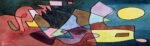 Πίνακας Πανοραμικός σε καμβά PAUL KLEE - DRAMATIC LANDSCAPE