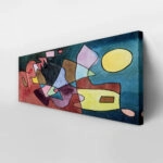 Πίνακας Πανοραμικός σε καμβά PAUL KLEE - DRAMATIC LANDSCAPE