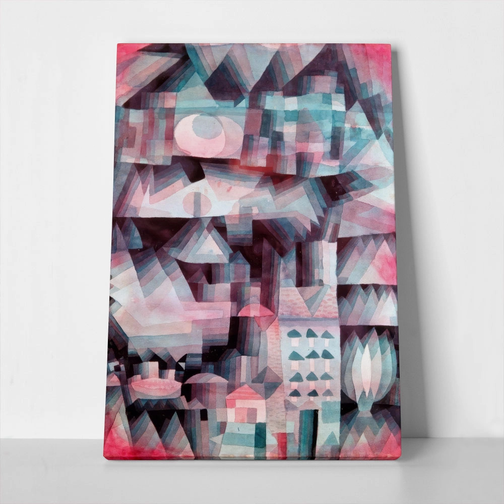 Πινακας σε καμβά PAUL KLEE - DREAM CITY