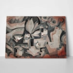 Πινακας σε καμβά PAUL KLEE - DRY COOL GARDEN