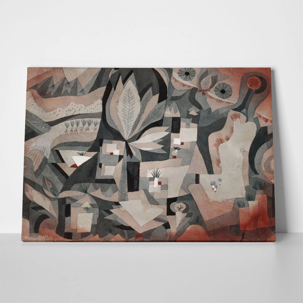 Πινακας σε καμβά PAUL KLEE - DRY COOL GARDEN