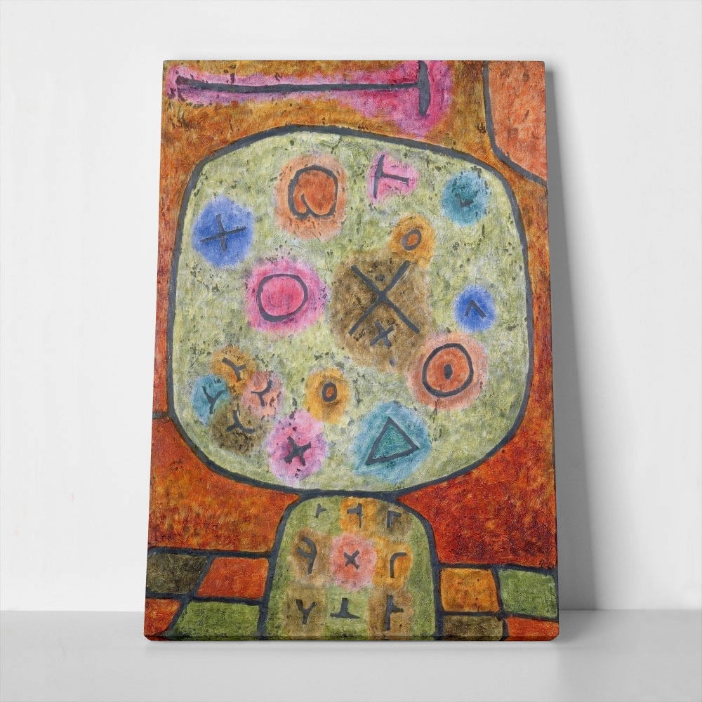 Πινακας σε καμβά PAUL KLEE - FLOWERS IN STONE