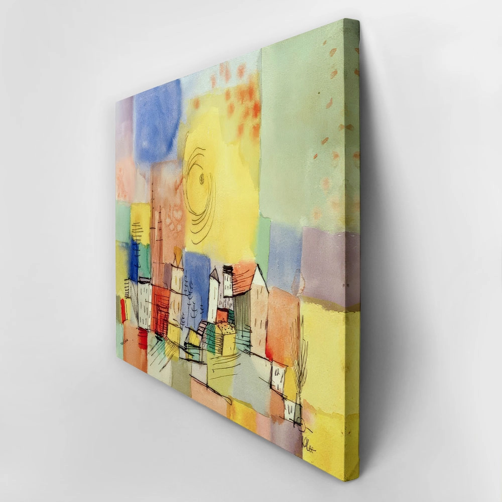 Πινακας σε καμβά PAUL KLEE - GERMAN CITY BR