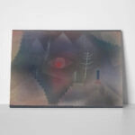 Πινακας σε καμβά PAUL KLEE - GLANCE OF A LANDSCAPE