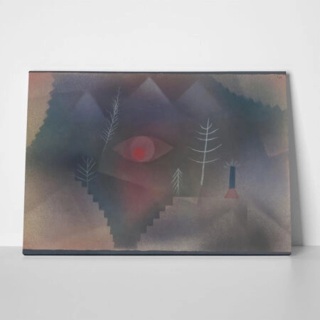 Πινακας σε καμβά PAUL KLEE - GLANCE OF A LANDSCAPE - Paul Klee