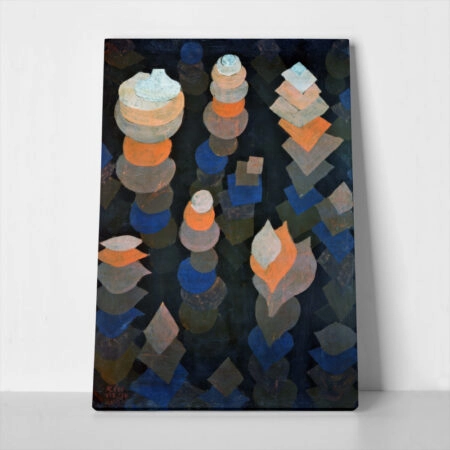 Πινακας σε καμβά PAUL KLEE - GROWTH OF THE NIGHT PLANTS - Paul Klee