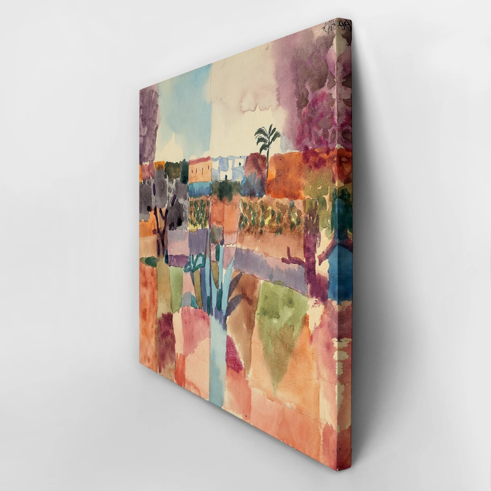 Πίνακας σε καμβά PAUL KLEE - HAMMAMET