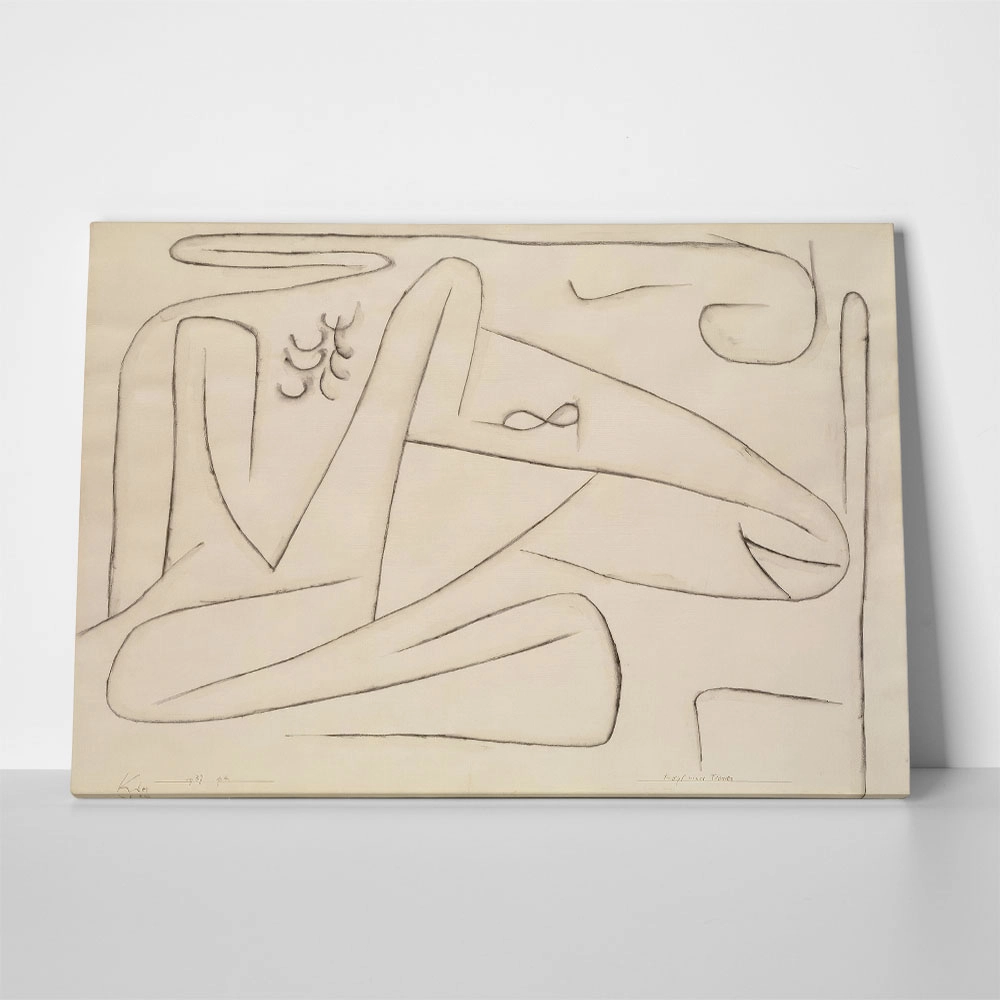 Πινακας σε καμβά PAUL KLEE - HEAD OF AN ANIMAL
