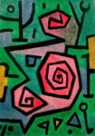 Πινακας σε καμβά PAUL KLEE - HEROIC ROSES