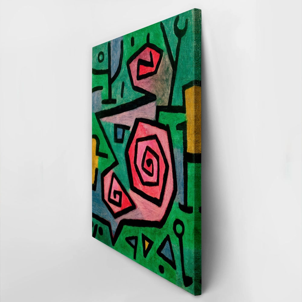 Πινακας σε καμβά PAUL KLEE - HEROIC ROSES