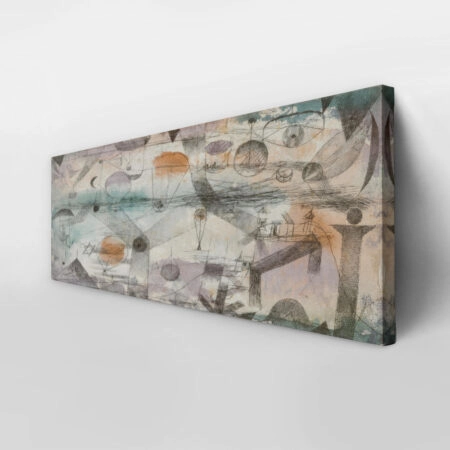 Πίνακας Πανοραμικός σε καμβά PAUL KLEE - IN THE REALM OF AIR - Paul Klee Sticky 2