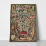 Πινακας σε καμβά PAUL KLEE - MOTLEY MEDLEY