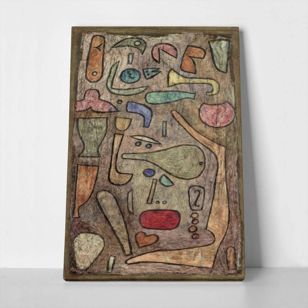Πινακας σε καμβά PAUL KLEE - MOTLEY MEDLEY