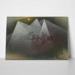 Πινακας σε καμβά PAUL KLEE - MOUNTAINS IN WINTER