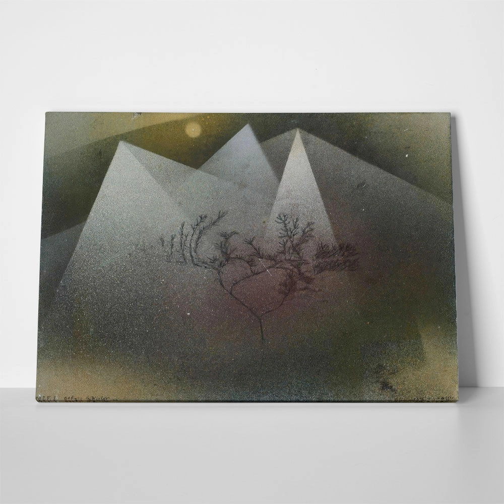 Πινακας σε καμβά PAUL KLEE - MOUNTAINS IN WINTER