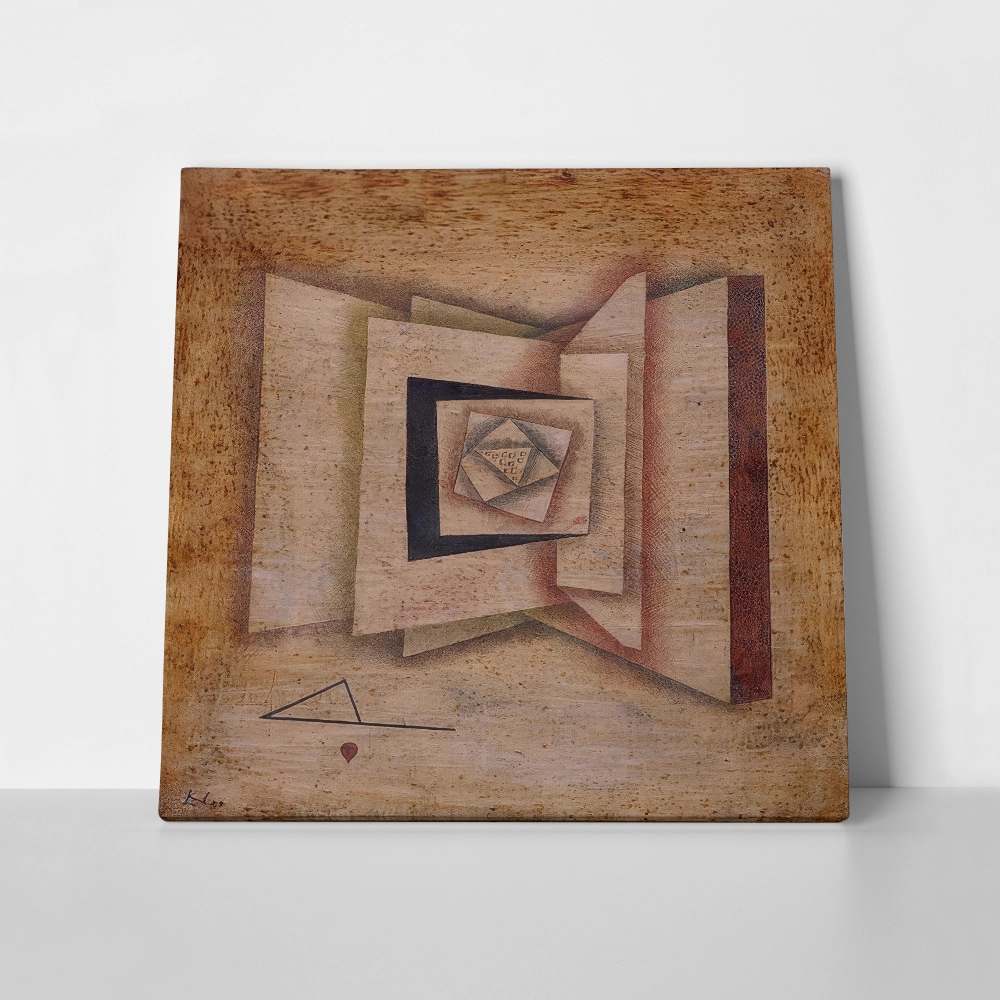 Πίνακας σε καμβά PAUL KLEE - OPEN BOOK