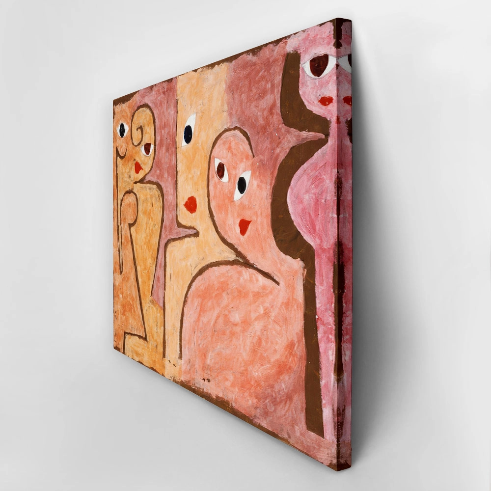 Πινακας σε καμβά PAUL KLEE - OPEN EYED GROUP