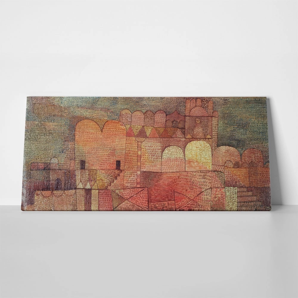 Πίνακας Πανοραμικός σε καμβά PAUL KLEE - ORIENTAL CATHEDRAL