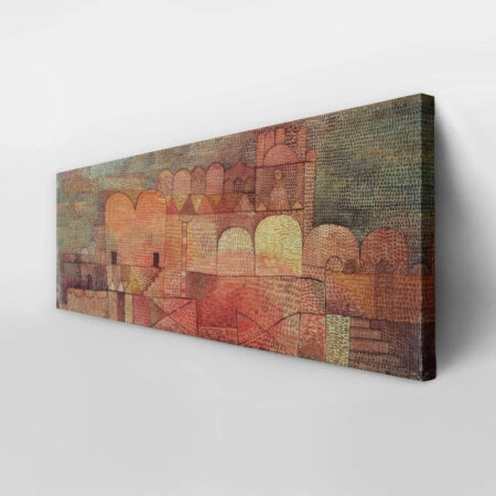 Πίνακας Πανοραμικός σε καμβά PAUL KLEE - ORIENTAL CATHEDRAL - Paul Klee Sticky 2