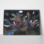 Πινακας σε καμβά PAUL KLEE - PICTURE OF A GARDEN IN DARK COLOURS