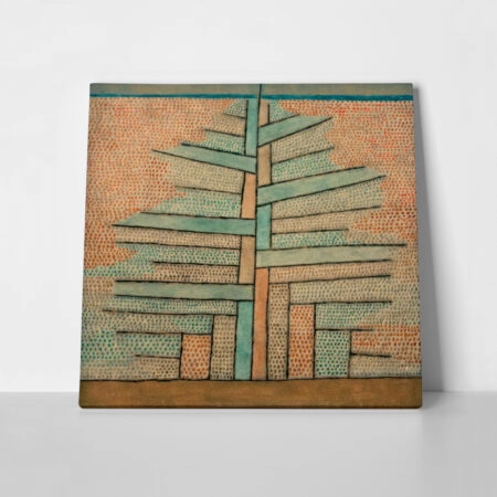 Πίνακας σε καμβά PAUL KLEE - PINE TREE - Paul Klee