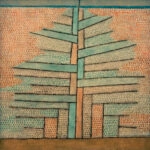 Πίνακας σε καμβά PAUL KLEE - PINE TREE
